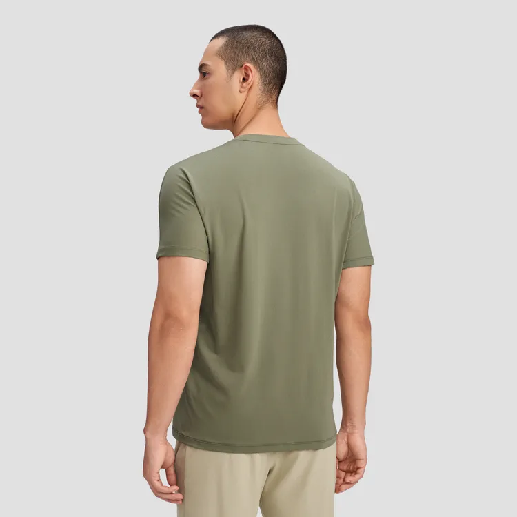 DESCENTE Set in Sleeve T Shirt Men's-8