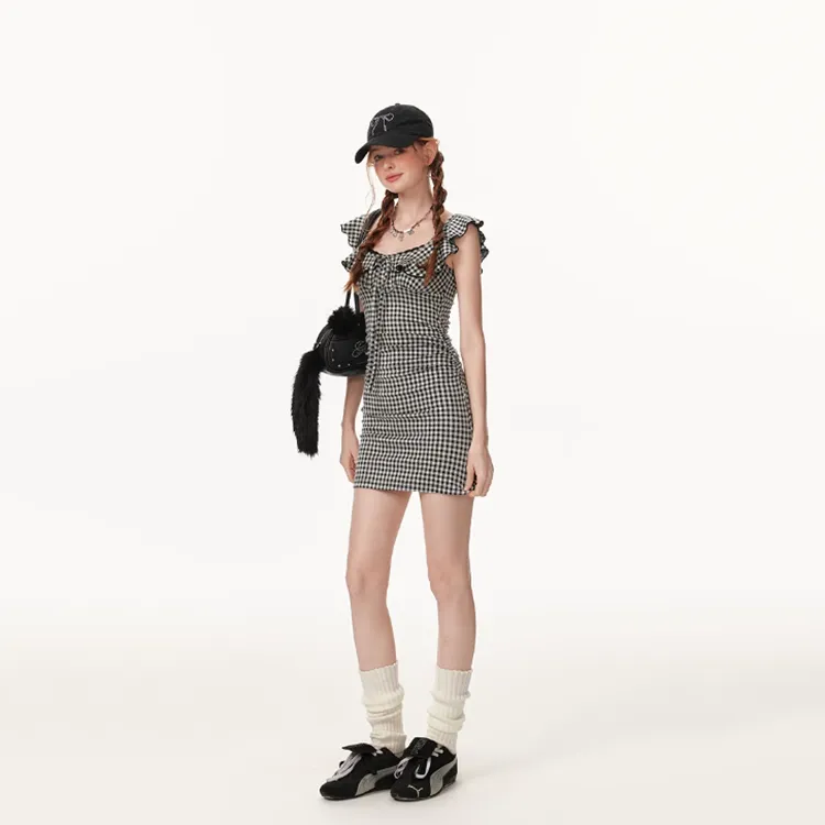 BEAUTIFUL CONFESSION Short Sleeved Dress Women's-12