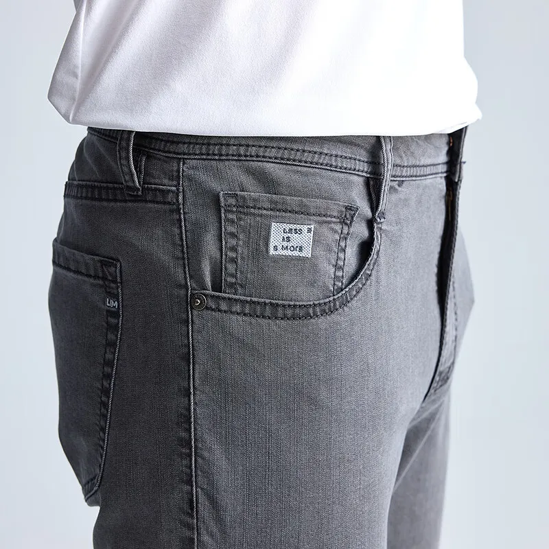 LESS IS MORE Jeans Men Gray-5