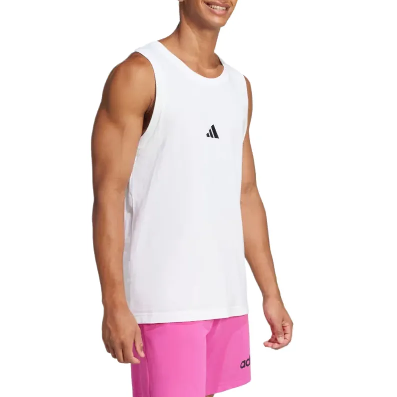 Adidas Sportswear Tank Top Men's White/Black-3