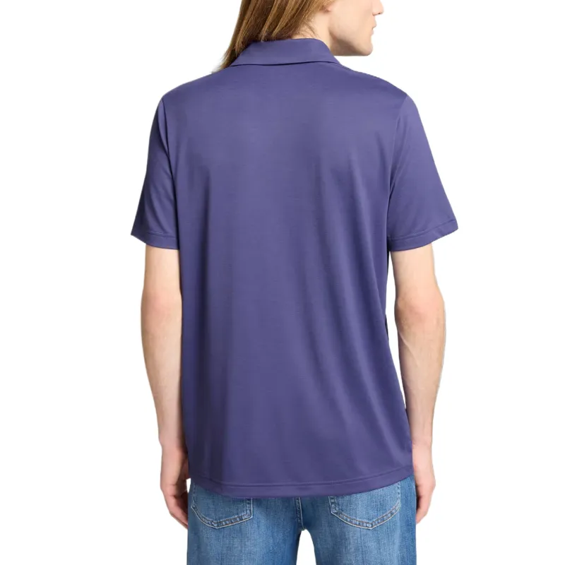PUMA EssentialsDRYCELL All In Polo Shirt Men's Purple-3
