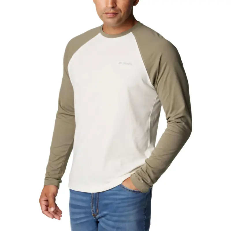 Columbia Thistletown Hills T-Shirt Men's Gray Green-3