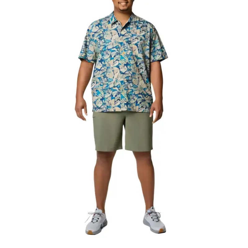 Columbia PFG Trollers Best Shirt Men's Blue-3