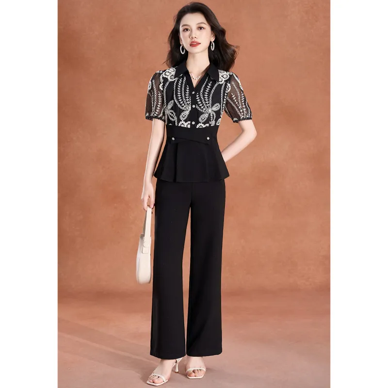 Mylan SS25 Casual Suit Cinched Waist Women's-2