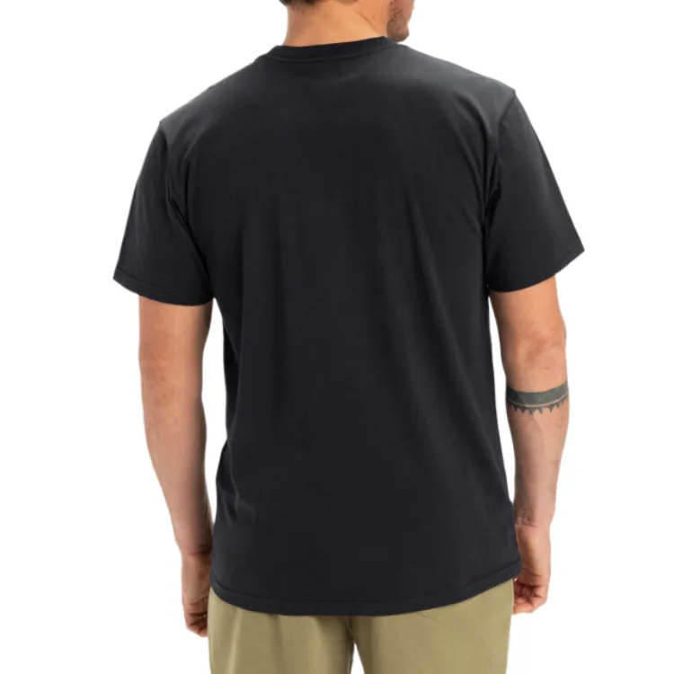 Quiksilver T Shirt Men's Dark Marine Blue-3