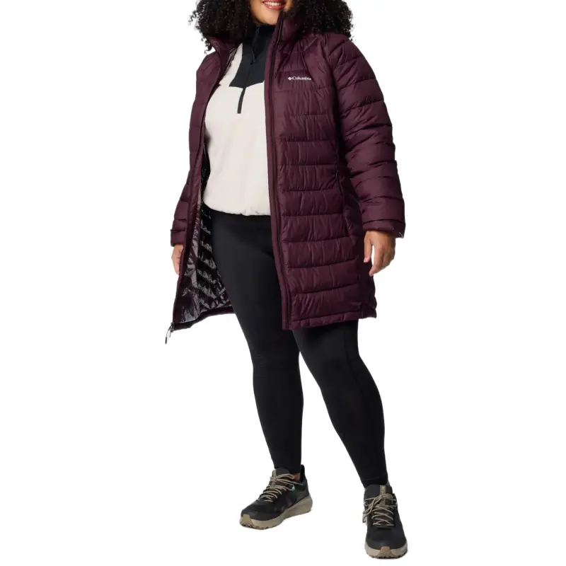Columbia Powder Lite 2 Jacket Women's Dark Red-4