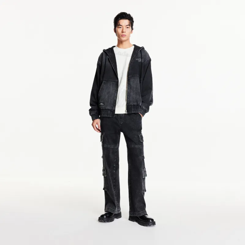 JACK JONES· Jackets Coats Men's Dark Gray Denim-2