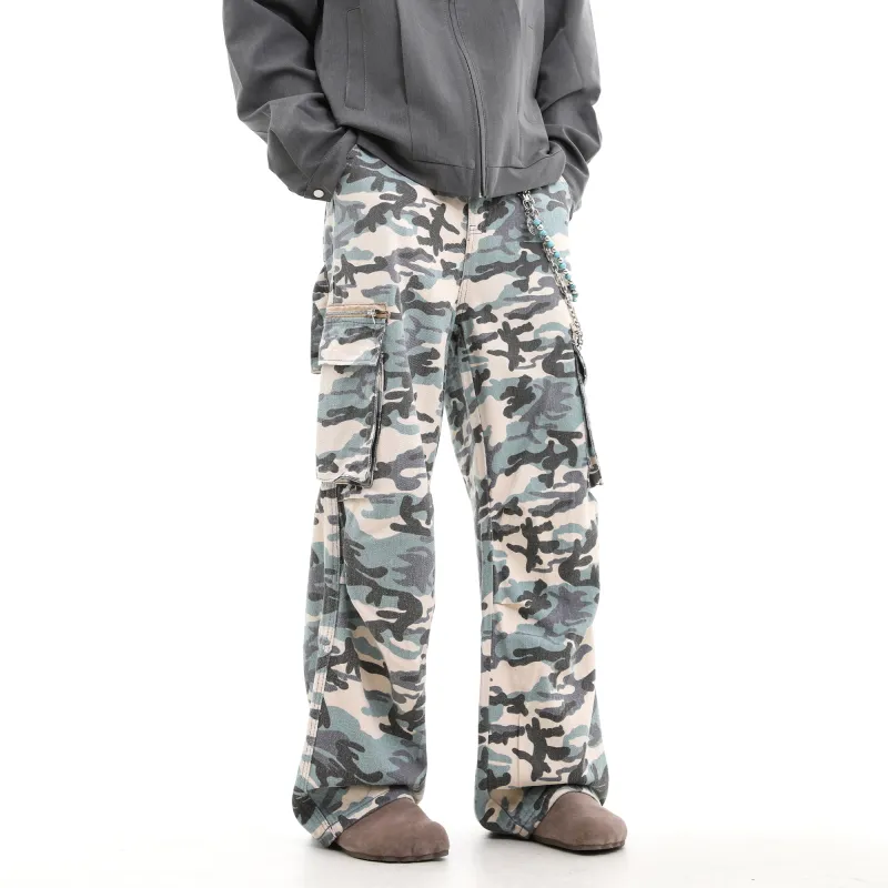 CUWU Jeans Unisex Camouflage-1