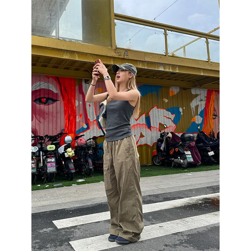 CHUANCHUANYEJIA Casual Pants Women's-2