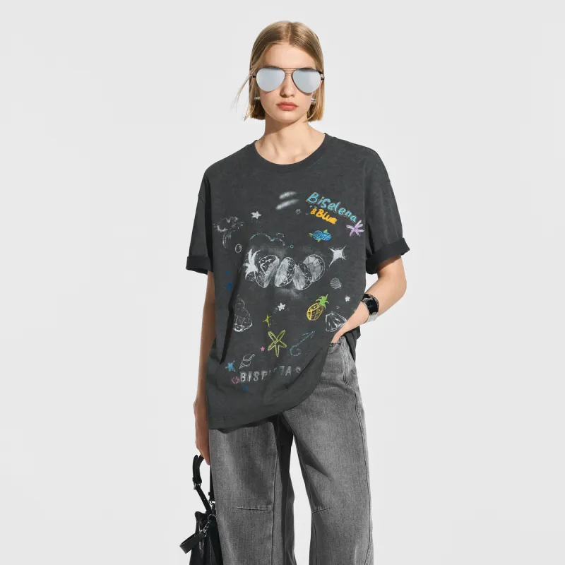 Bethine ['Pineapple' Calm And Unperturbed] T Shirts Women's-10