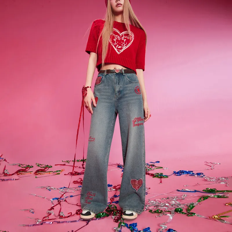 CHUU Jeans Women's Denim Blue-2