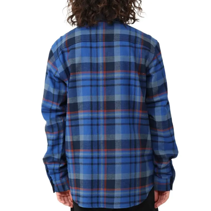 Columbia Pitchstone Shirt Men's Preppy Marine Plaid-3