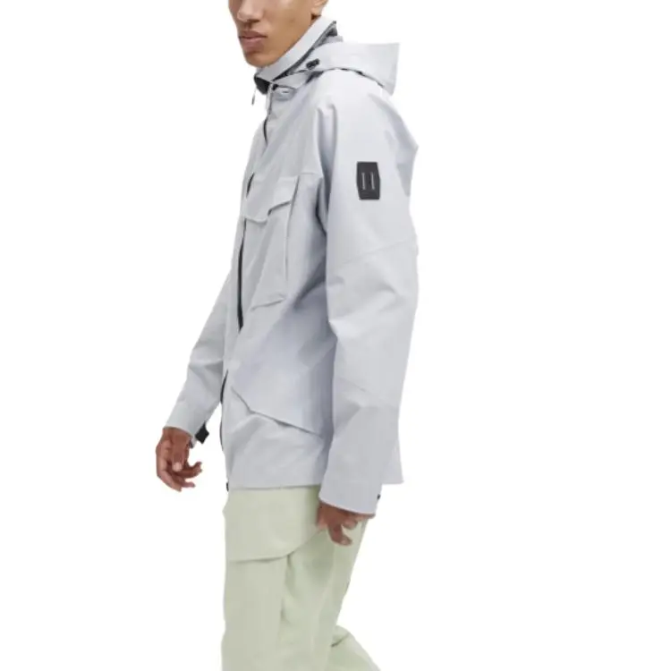 On Explorer Jacket Jackets Coats Men's Ice Sleet White-2