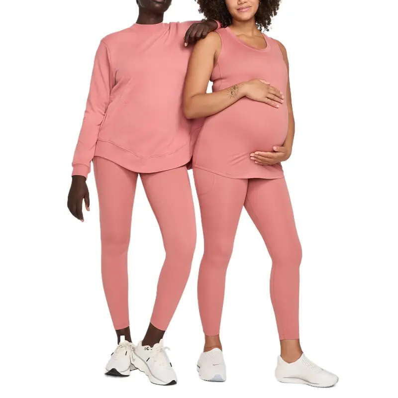 Nike M One Women's High-Waisted 7/8 Leggings With Pockets Maternity-2