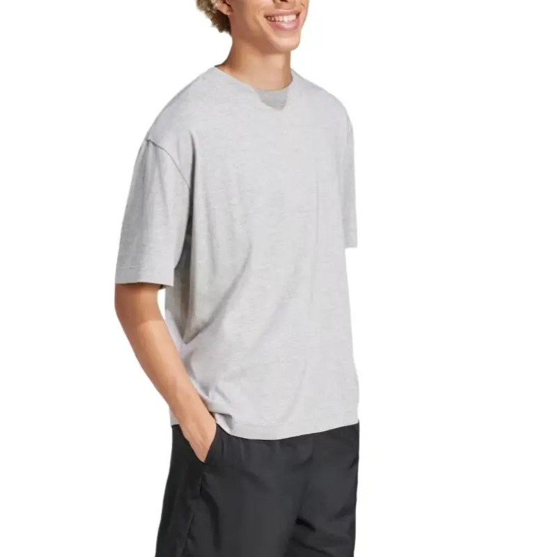 Adidas Free Shipping With AdiClub Essentials Loose Fit 3 Bar Logo Tee-2