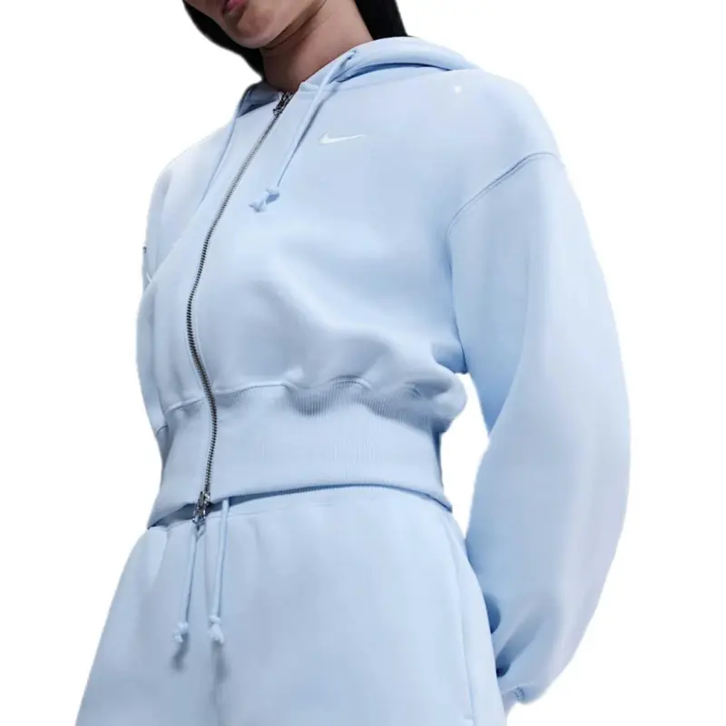Nike Sportswear Phoenix Fleece Women's Loose Cropped Full Zip Hoodie-2