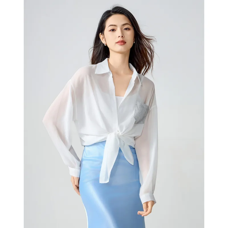 Love Elaine Shirt Women's White-4