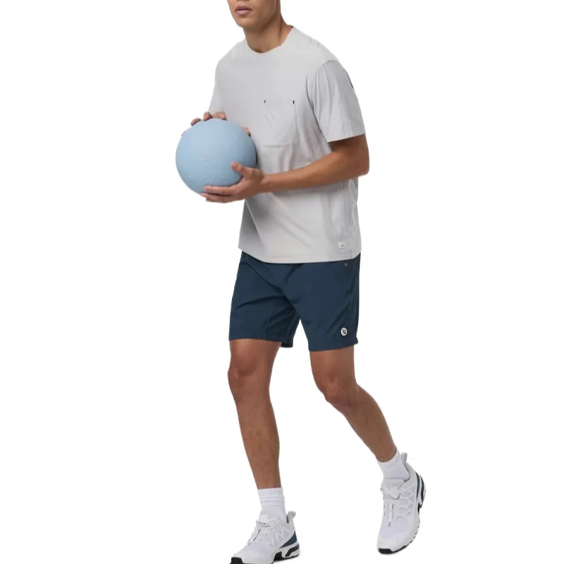 Vuori Strato T Shirt Men's Dark Gray-5