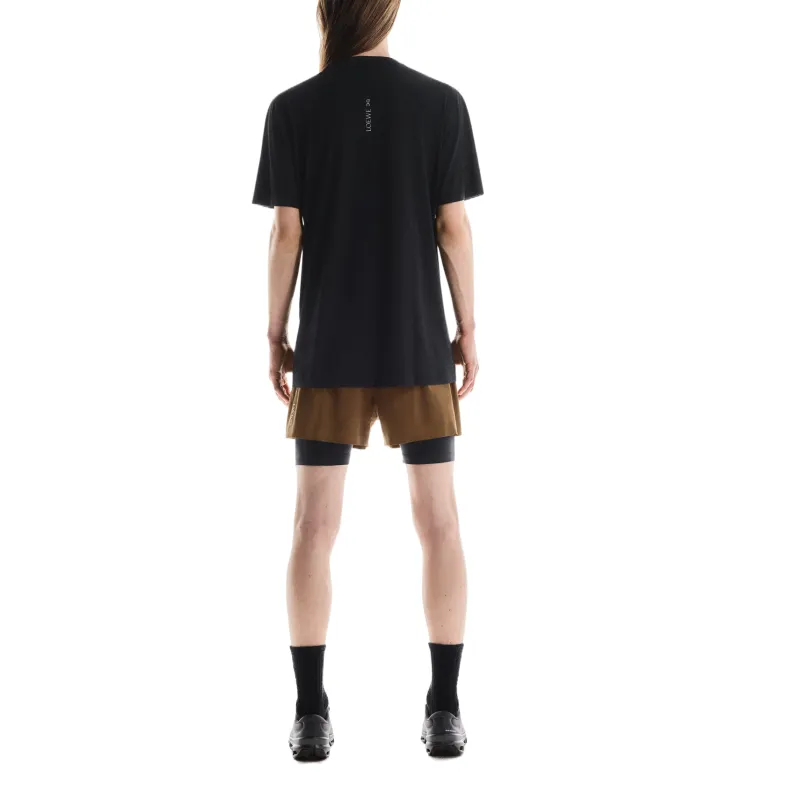On x LOEWE Performance SS25 Sports Shorts Men's Coffee-4