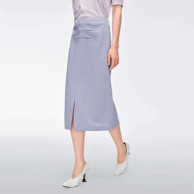 OVV Casual Long Skirt Women's Medium Blue-3