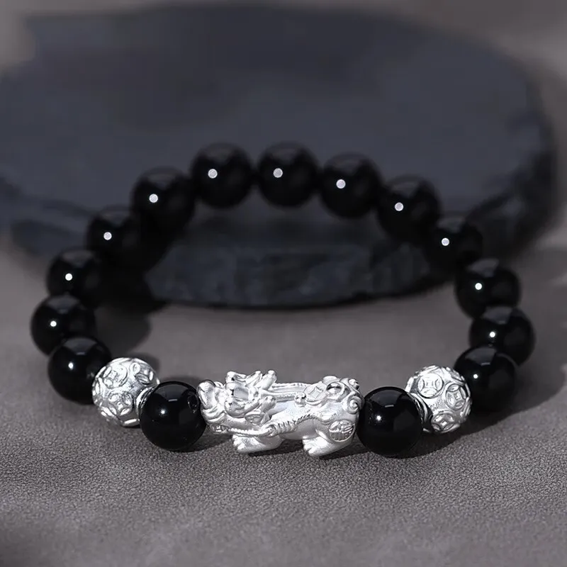 YASHENGZHUBAO Agate Bracelets Unisex-1