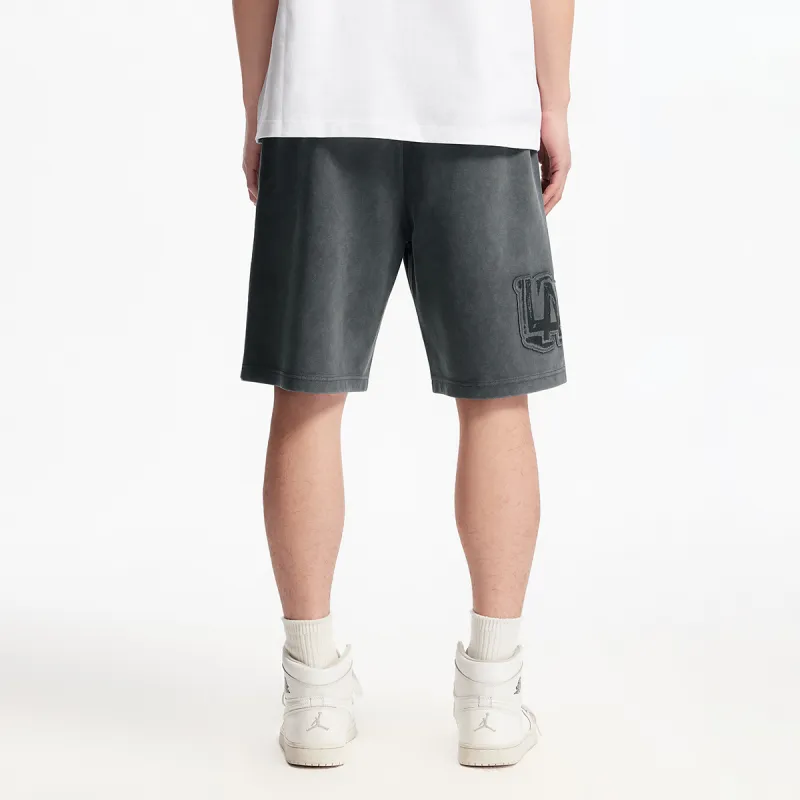 JACK JONES· JACK&JONESxNBA Casual Shorts Men's E44 Black Sand Color-4