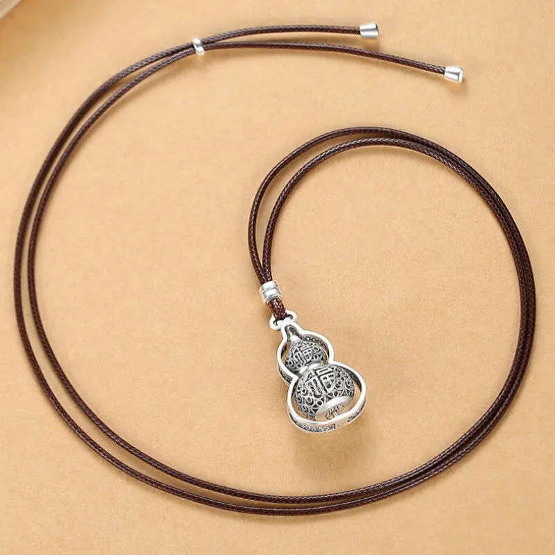 FUYUFU 999 Fine Silver Pendants Unisex-3