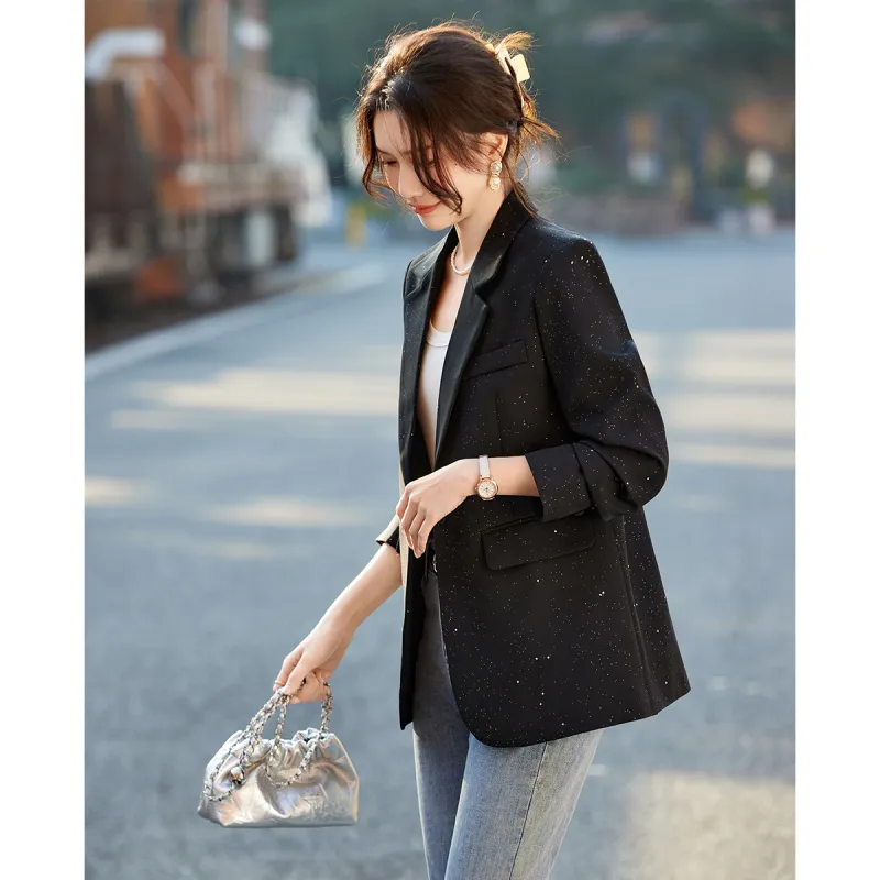TERRE BLEUE Business Suit Women's Black-6