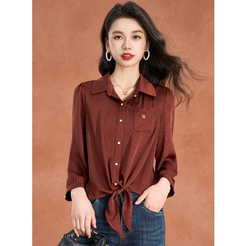 Mylan Shirts Women's Ancora Red-3