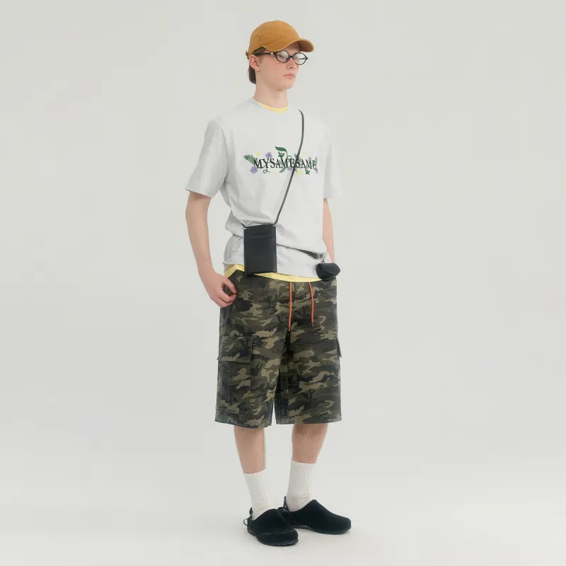 MYSAMESAME Cargo Shorts Unisex Camouflage In Stock-1