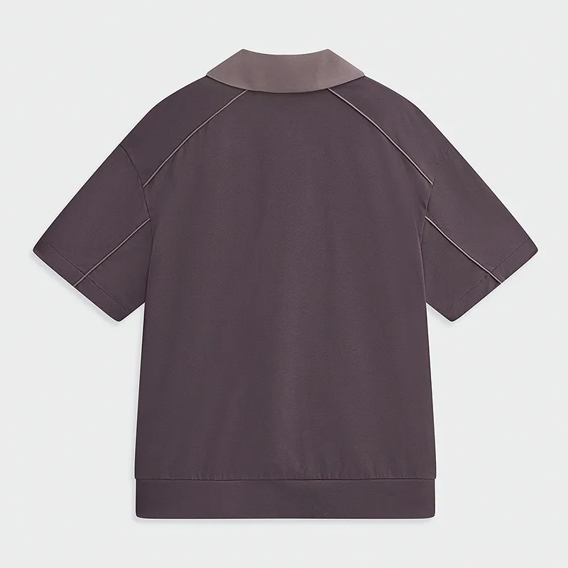 MODE COMMUTER Polo Shirts Men Dark Purple-1