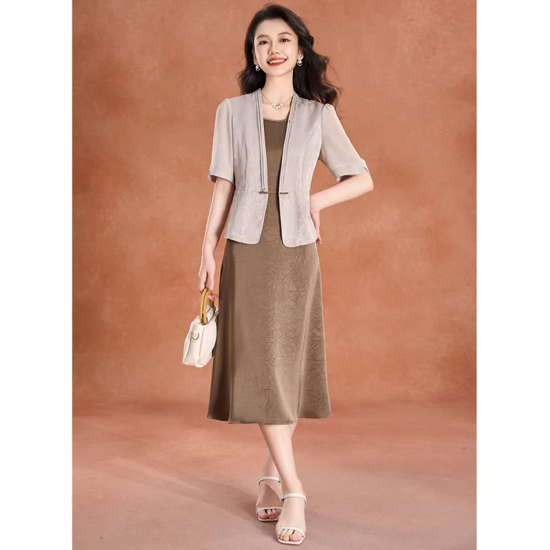 Mylan Skirt Set Cinched Waist Women's-6
