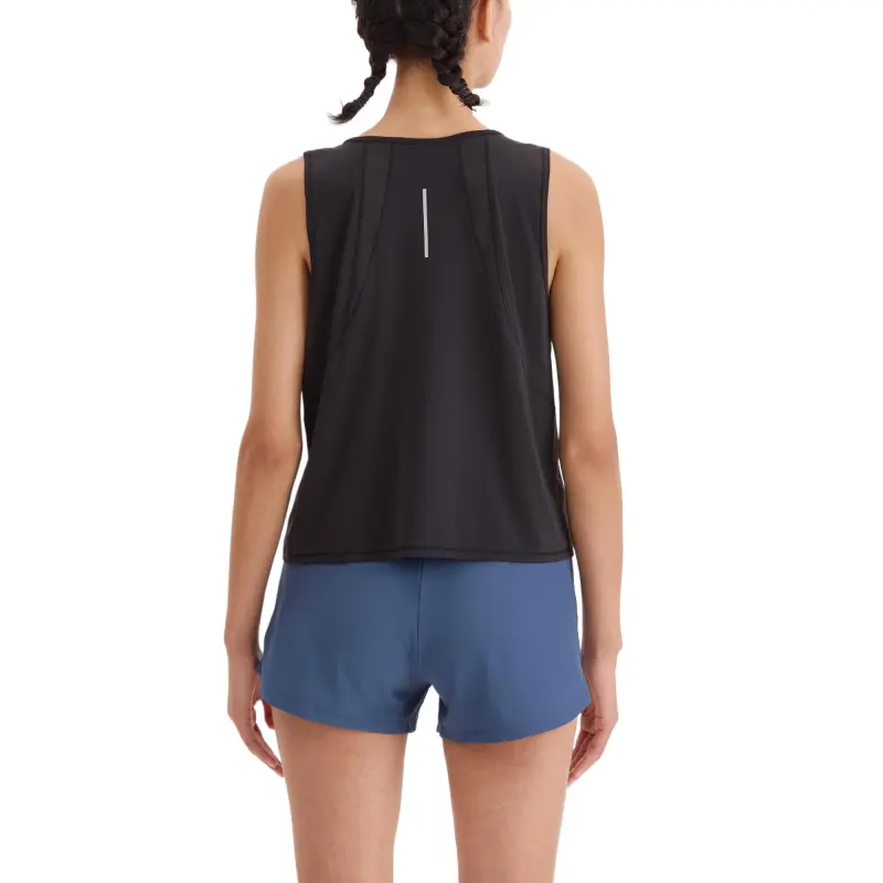 DECATHLON 500 Series Tank Tops Women's Smoky Black-2