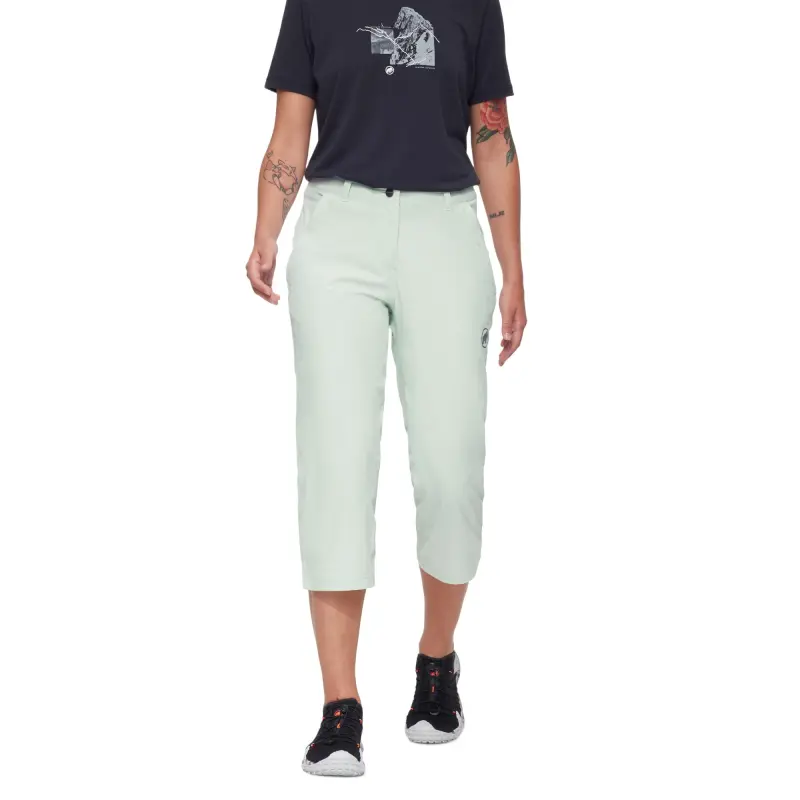 MAMMUT Hiking V Capri Pants Women's Casual Shorts Women's-5