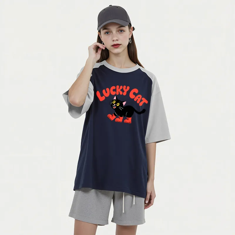 FAIRWHALE Raglan Sleeve T Shirt Women's-11