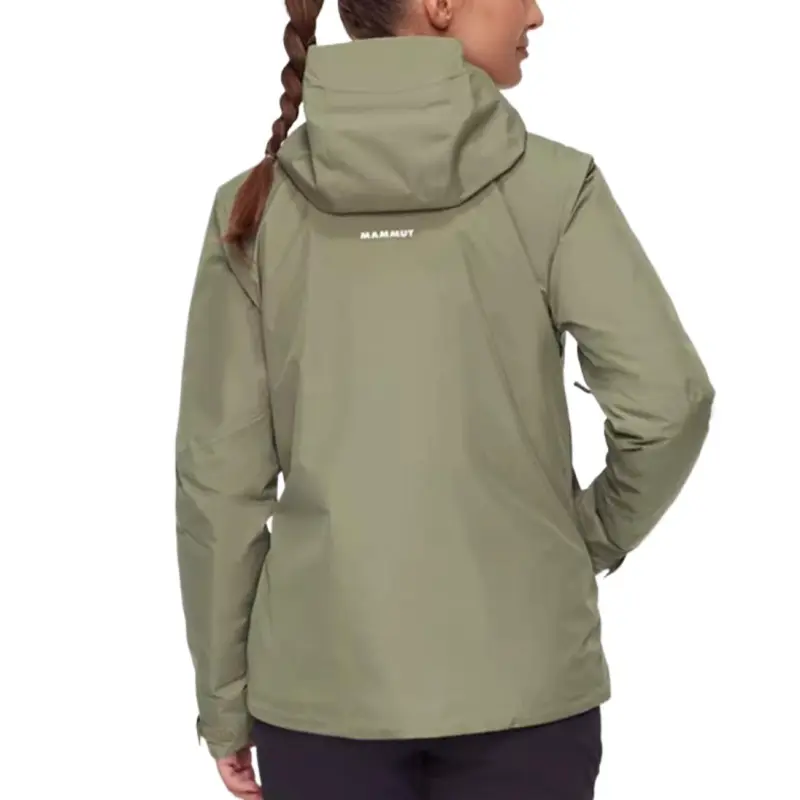 MAMMUT Convey Water Resistant Windproof Breathable Windbreaker Jacket Women's-14