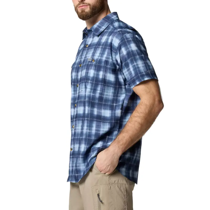 Columbia Utilizer Shirt Men's Blue Plaid-2