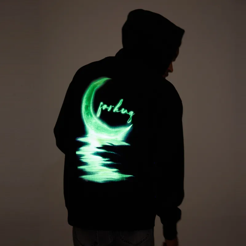 FORHUG Sweatshirts Unisex Black-7