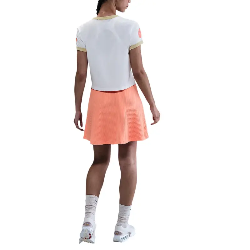 Nike SportswearSwoosh Casual Short Skirts Women's Apricot Agate-3