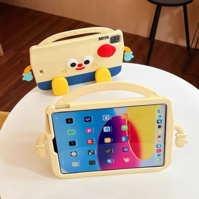 Sopi Fun Milk Box 1 Compatibility With IPad Pro Mini 6/iPad Air 7 Tablet Protective Cases-1