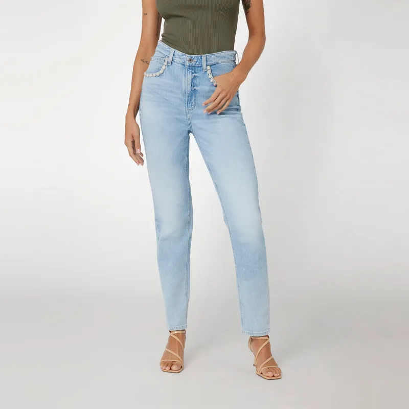 GUESS Jeans Women's Light Blue-5