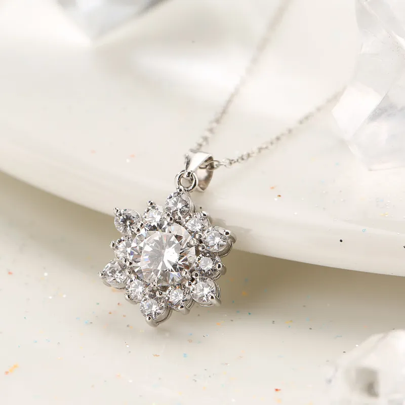 Taste The Color 925 Sterling Silver Necklaces Women's-4