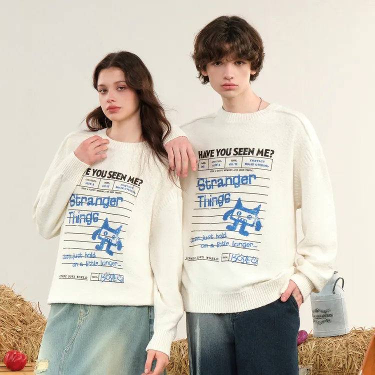 Bosieagender Sweater Unisex Ecru-2