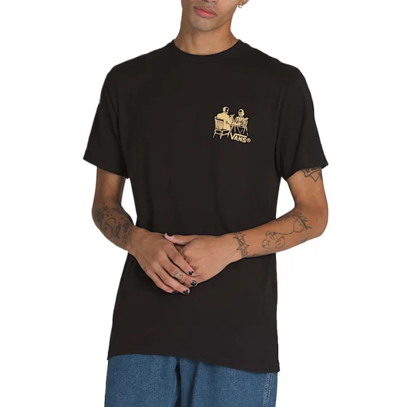 Vans Fine Dining T Shirt Men's Black-1