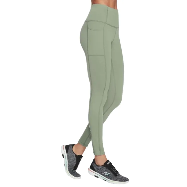 Skechers GOWALKGo Fle Yoga Pants Women's Green LTGR-2