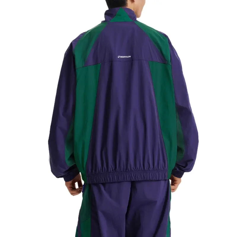 DECATHLON Jackets & Coats Men's Night Purple Light Chalky Gray Pine Green-2