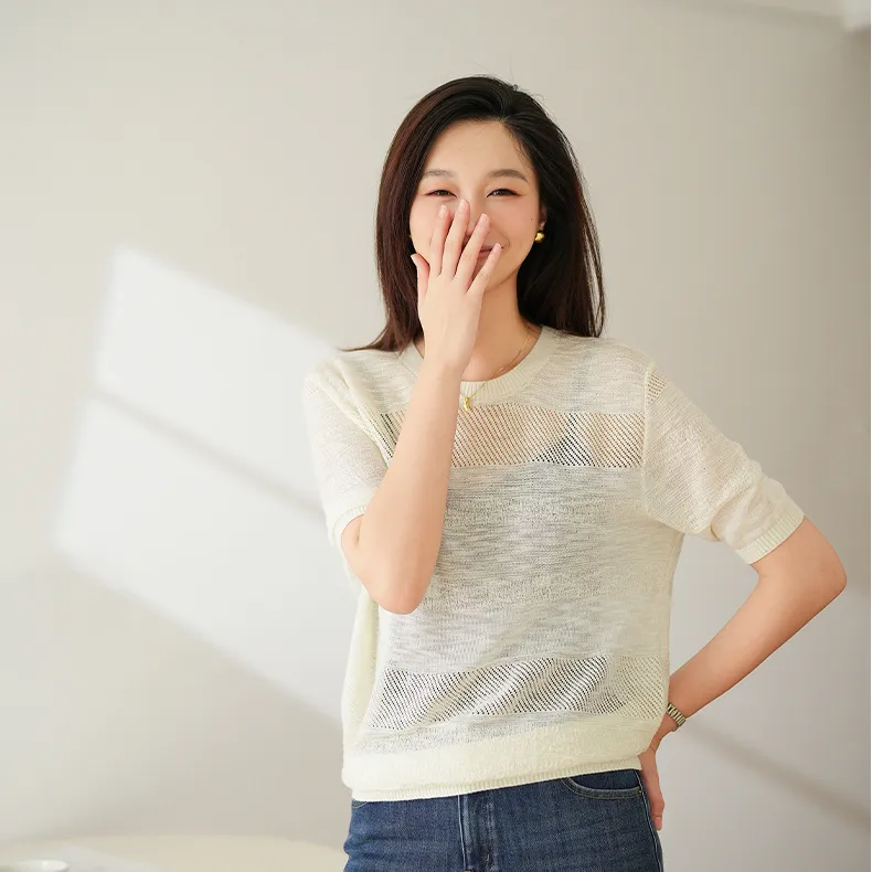 ONE SHALLOW Knitwear Women's White-1
