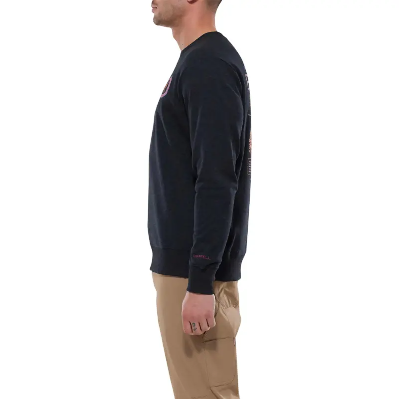 MERRELL Sweatshirts Men Black-2