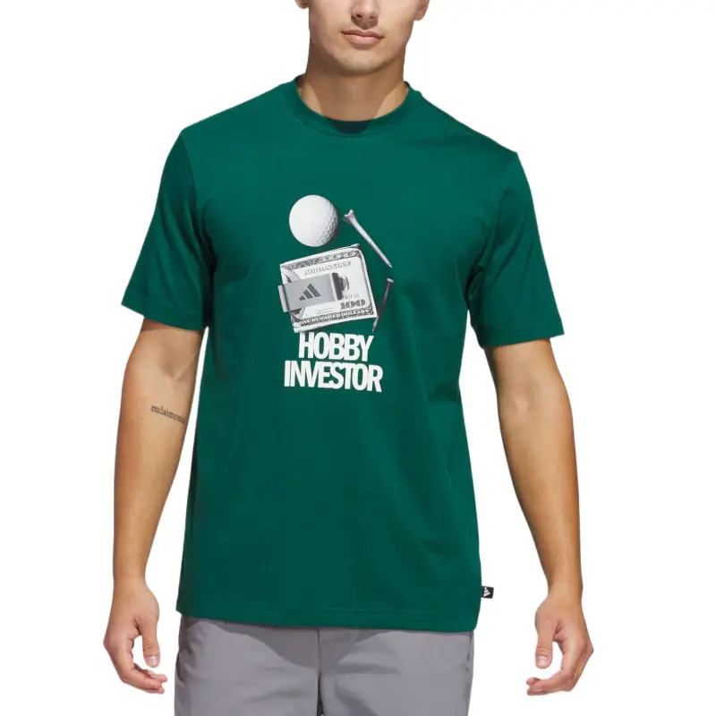 Adidas T Shirt Men's Forest Green-1