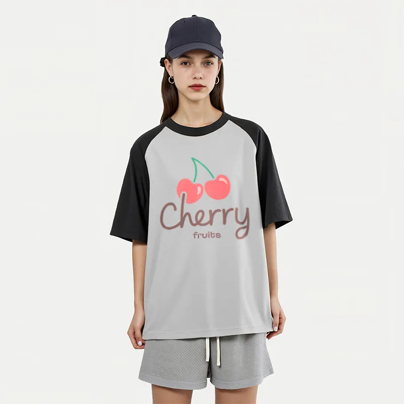 FAIRWHALE Raglan Sleeve T Shirt Women's-2